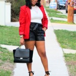 After 5: Leather Shorts