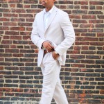 Strictly Business: Linen Suit