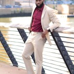 Strictly Business: Khaki Suit