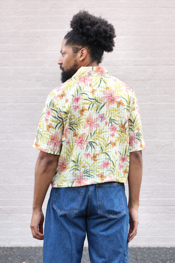 Boxy Floral Print Shirt