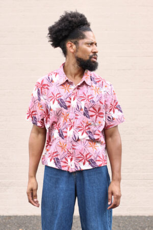 Boxy Floral Print Shirt