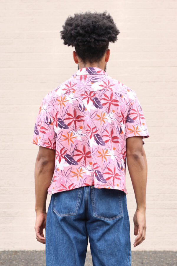 Boxy Floral Print Shirt