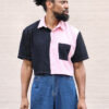 Boxy Color Block Shirt
