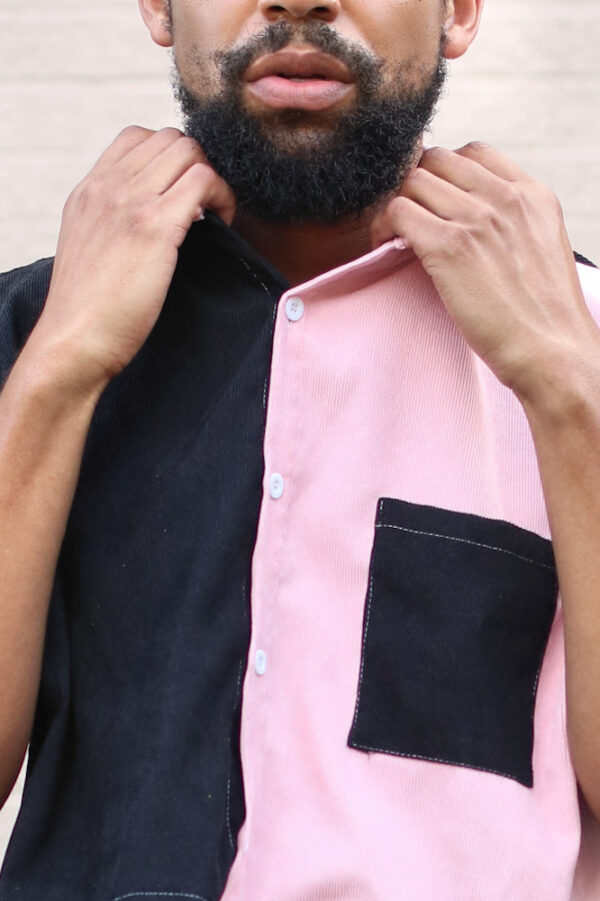 Boxy Color Block Shirt