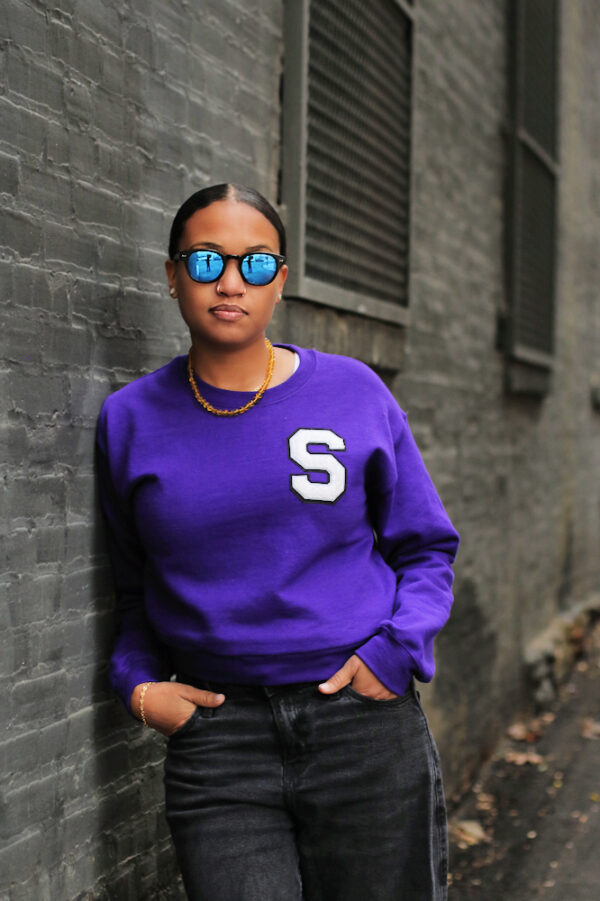 Unisex Leonard Legacy Collection: Purple Sweatshirt