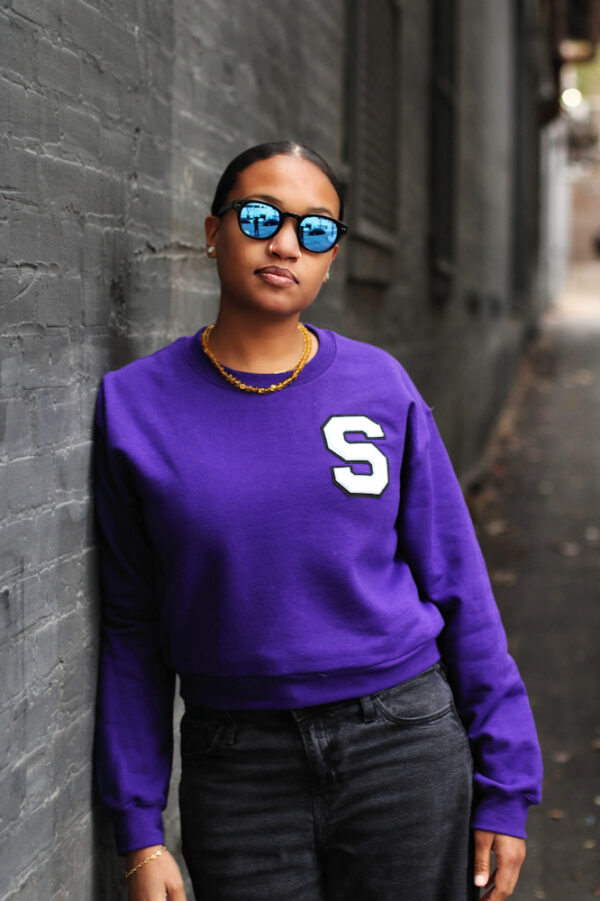 Unisex Leonard Legacy Collection: Purple Sweatshirt